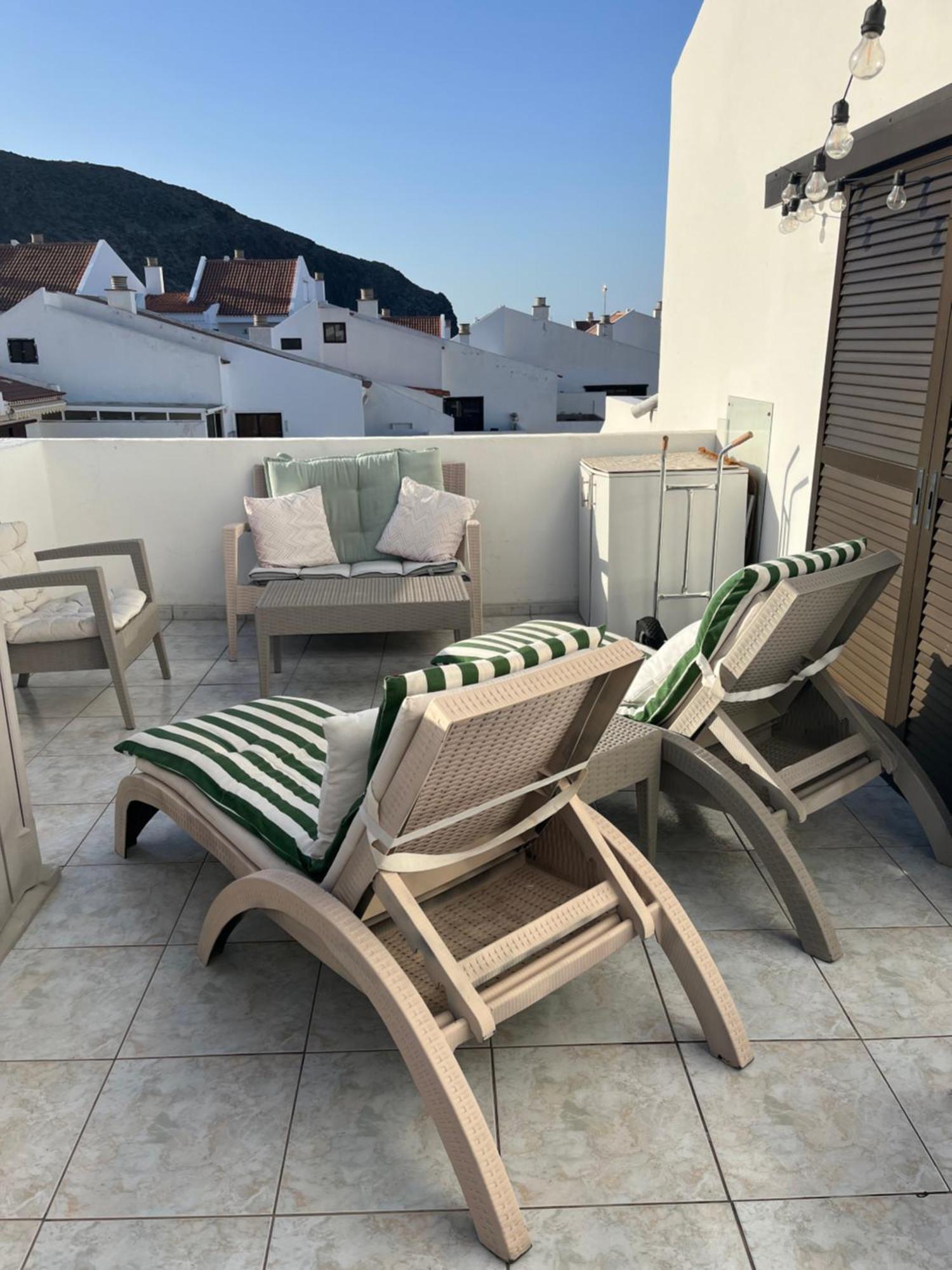 로스크리스티아노스 Sea View Penthouse With Large Terrace 아파트 외부 사진